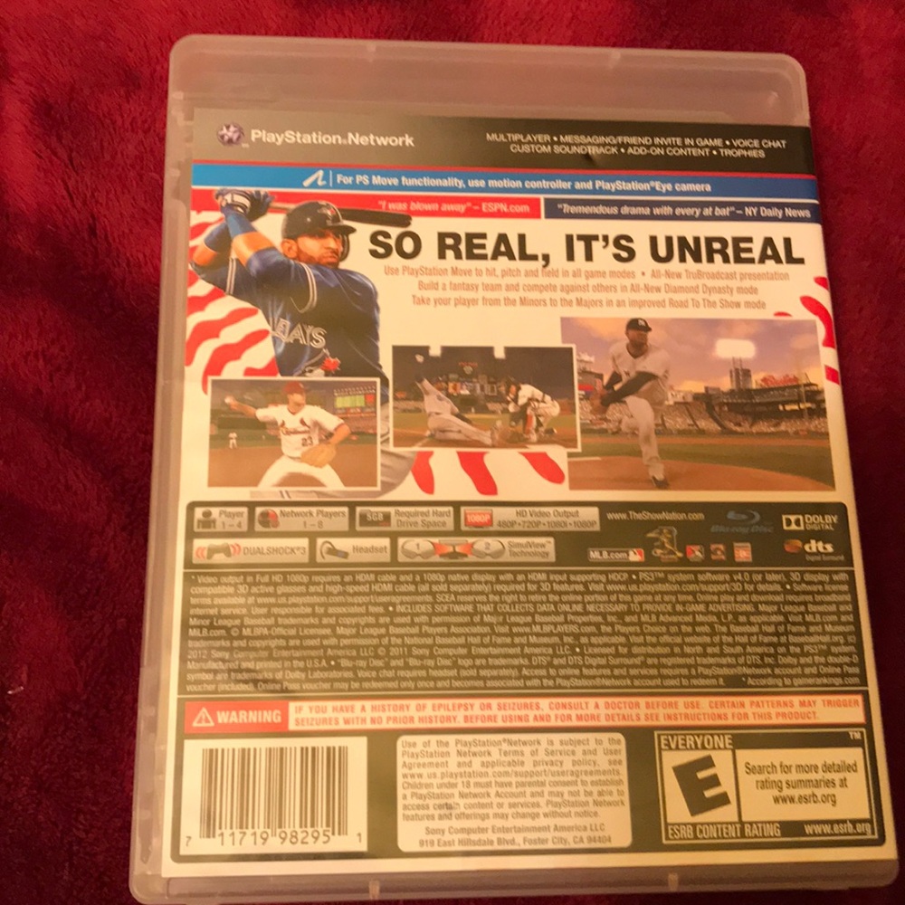 MLB 12 THE SHOW (used) - Picture 2 of 2